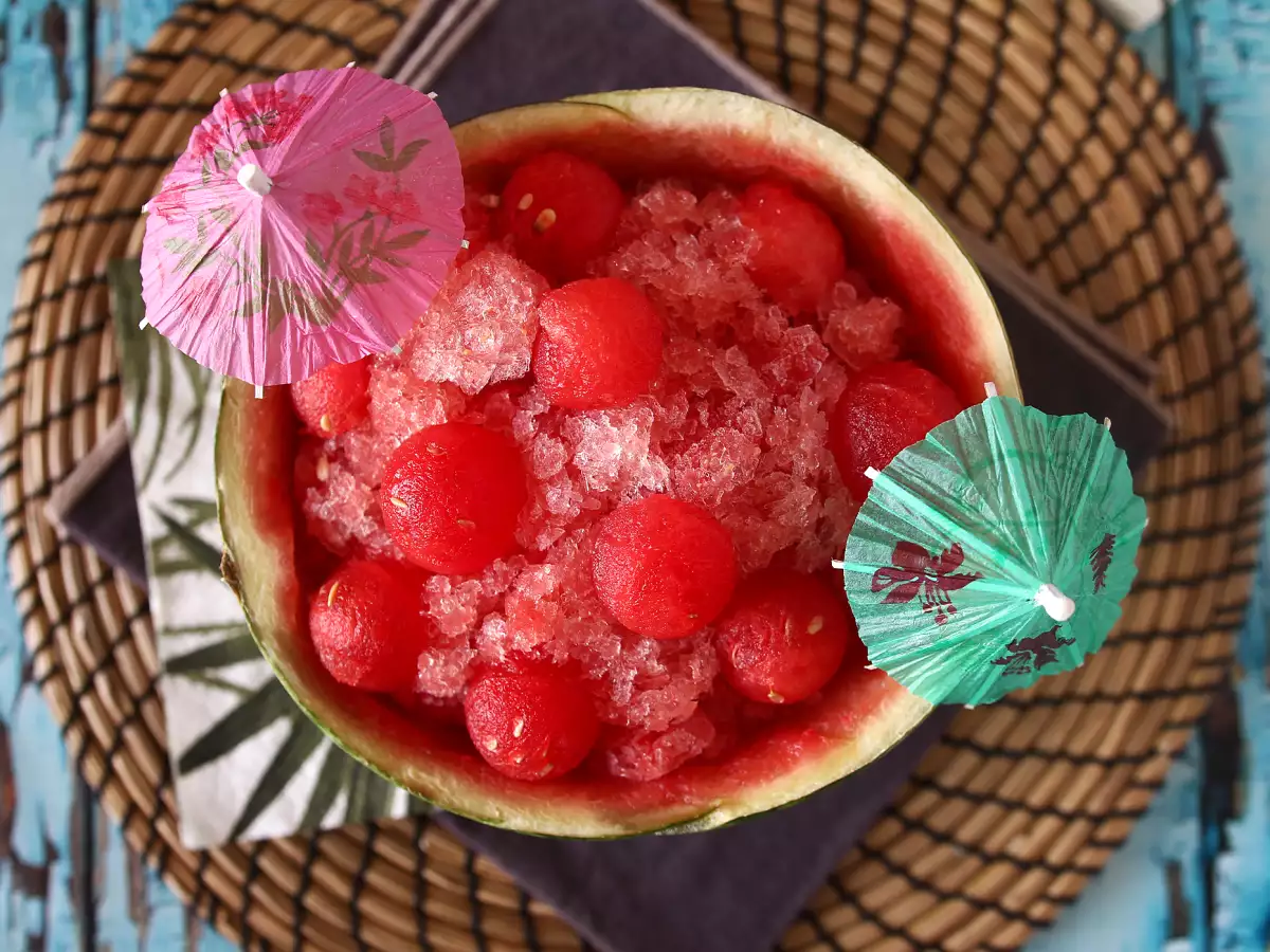 Watermeloenfrosé: de superverfrissende granitacocktail met rosé! - foto 3