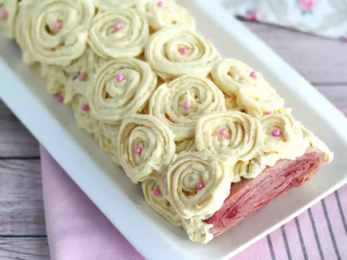 Witte chocolade-frambozencrêpe - foto 4
