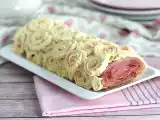 Witte chocolade-frambozencrêpe, foto 1