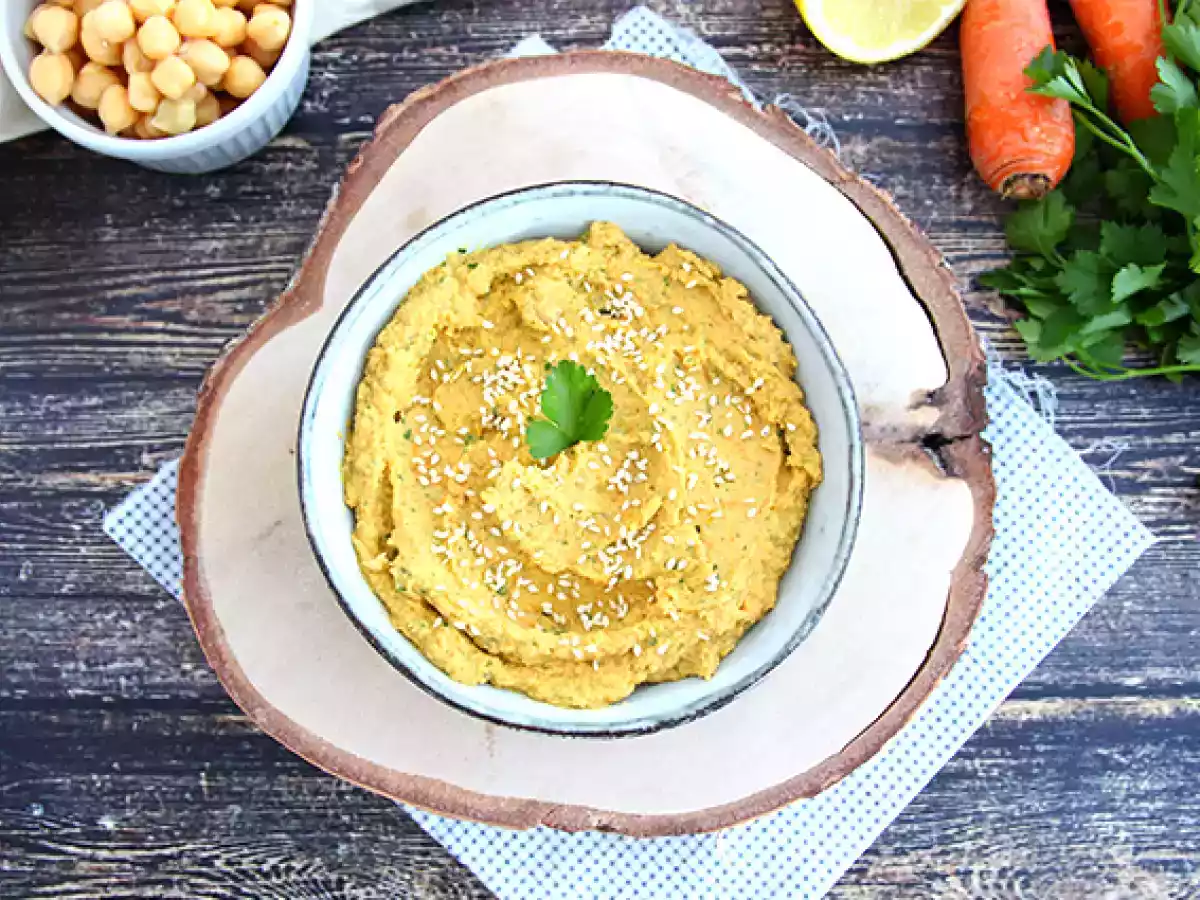 Wortelhummus met een vleugje zoetheid - foto 2