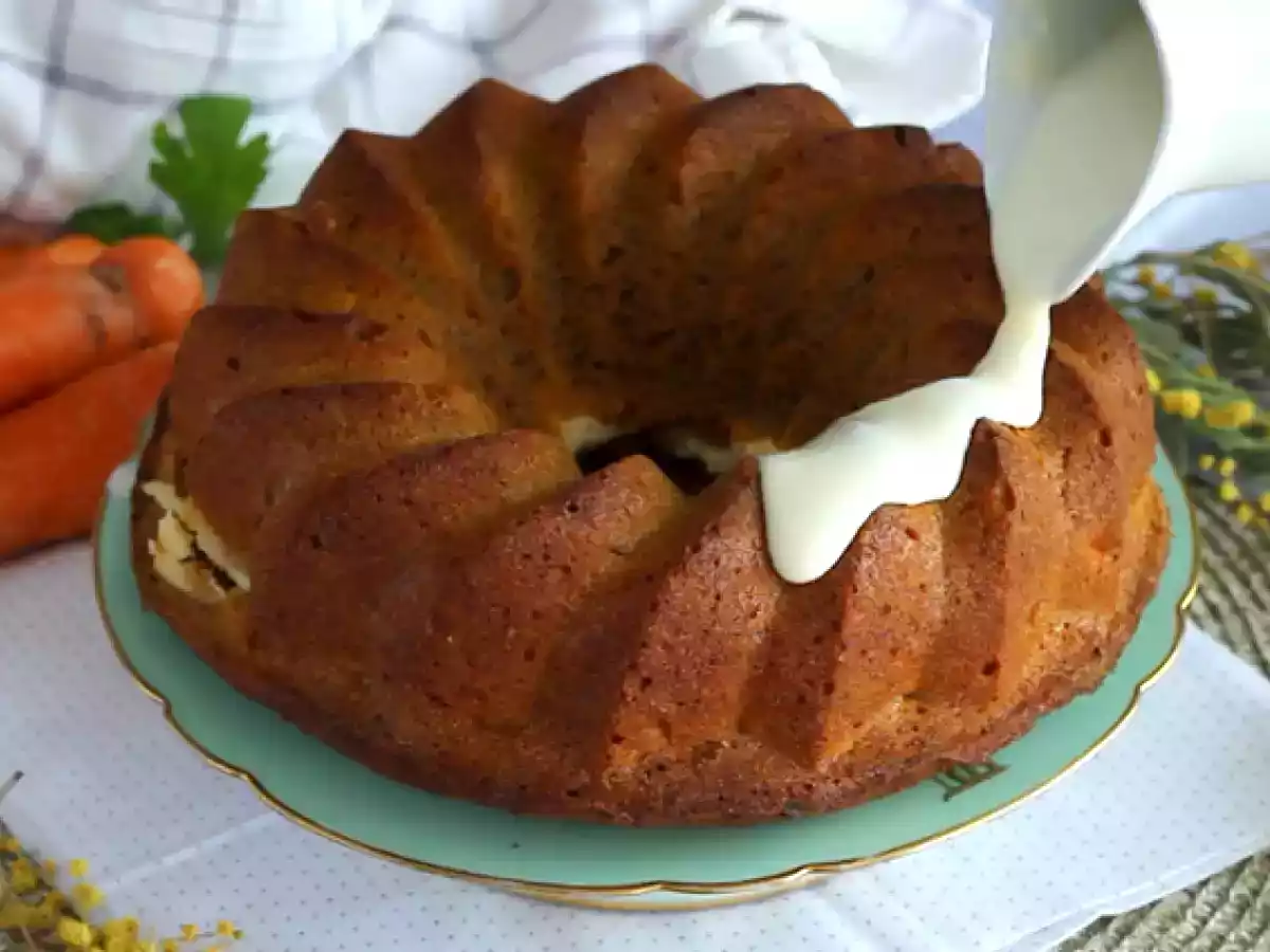 Worteltaart met cheesecakevulling - foto 3