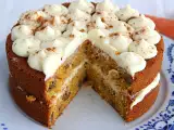 Worteltaart met walnoten (Carrot Cake), foto 3