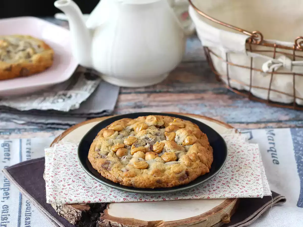XXL-koekjes met hazelnoten, melkchocolade en praliné - foto 7