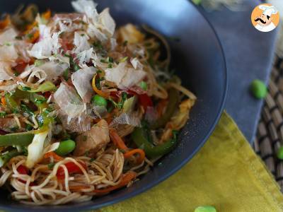 Yakisoba, roergebakken noedels met groenten - foto 2