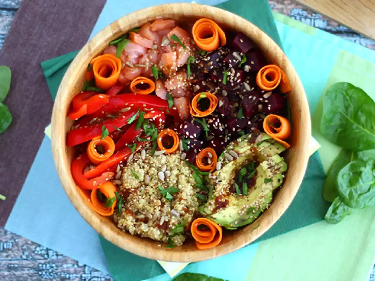 Zalm Buddha Bowl - foto 3