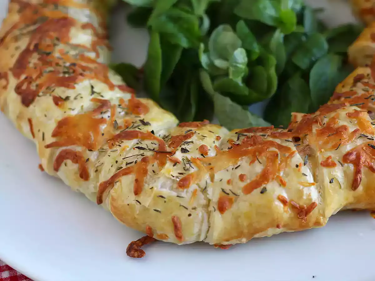 Zalm en mosterd bladerdeeg - foto 2