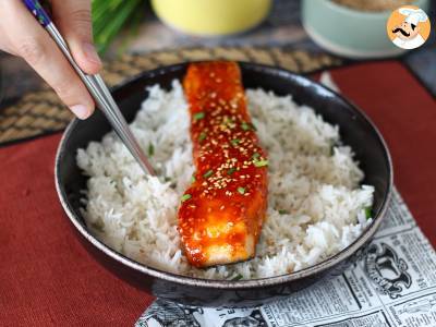 Zalm op Koreaanse wijze met gochujangsaus klaar in 8 minuten - foto 6