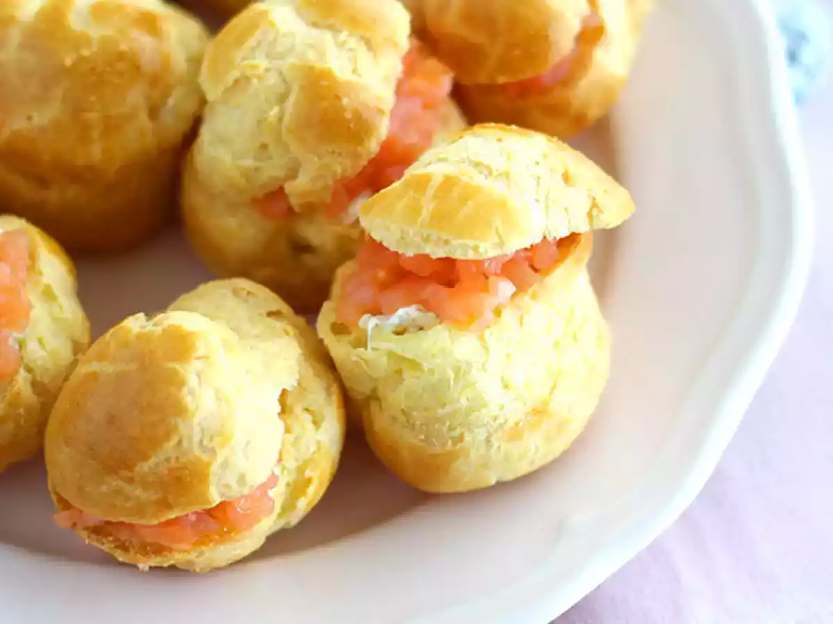 Zalm soesjes - foto 2