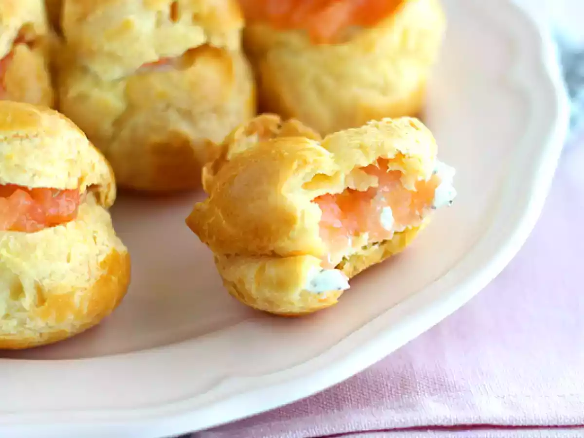 Zalm soesjes - foto 4