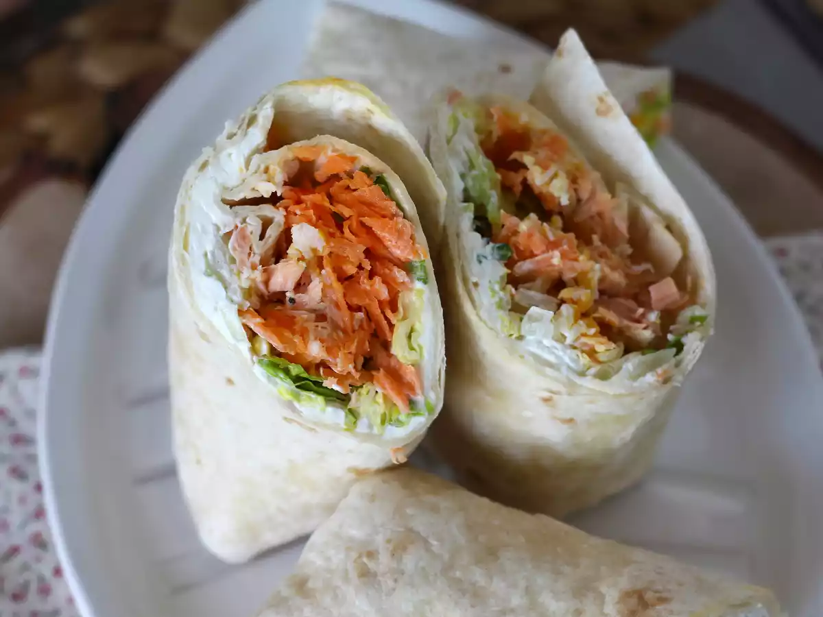 Zalmwraps, de perfecte, praktische sandwich om overal mee naartoe te nemen - foto 5