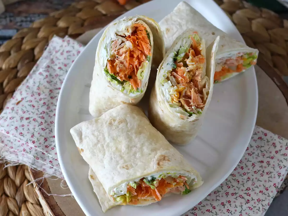 Zalmwraps, de perfecte, praktische sandwich om overal mee naartoe te nemen - foto 6