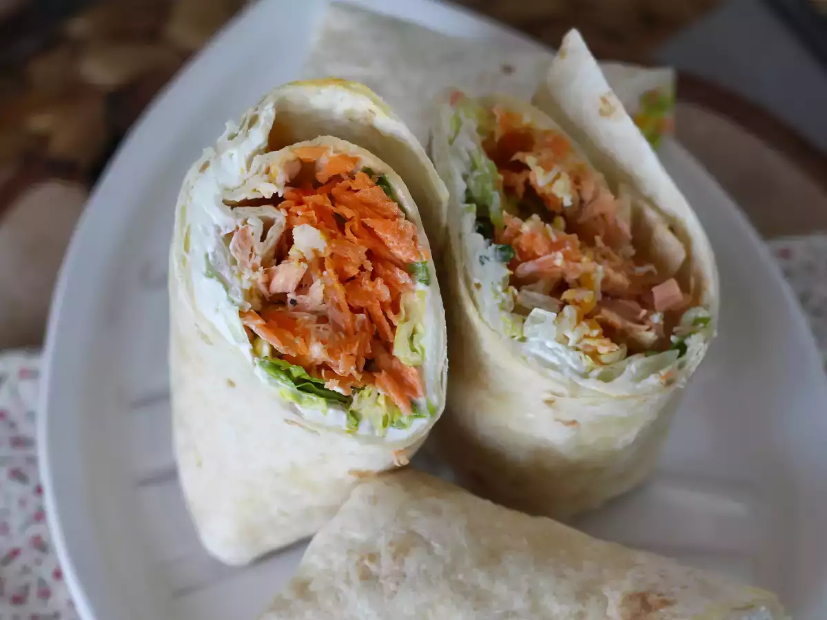 Zalmwraps: de perfecte praktische sandwich voor onderweg - foto 5
