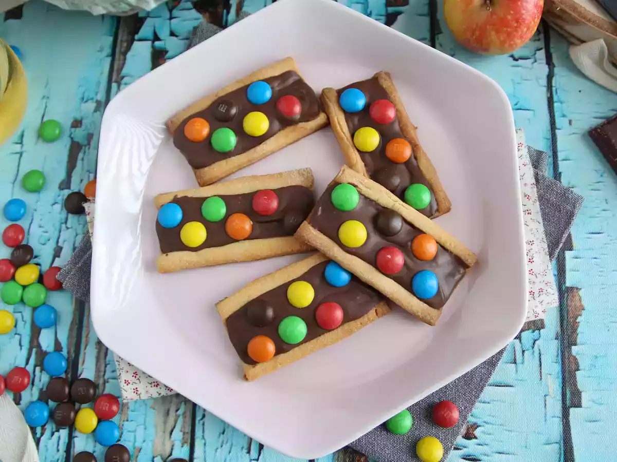 Zandkoekjes met m&m's - foto 3