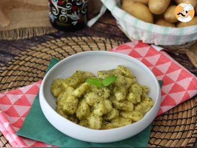 Zelfgemaakte aardappelgnocchi met pesto - foto 3