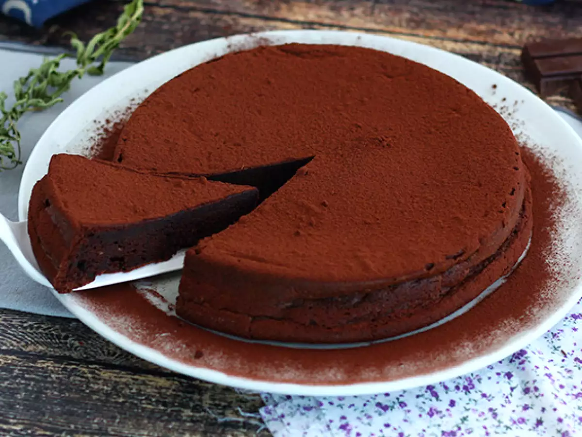Zelfgemaakte chocolademoussetaart - foto 4