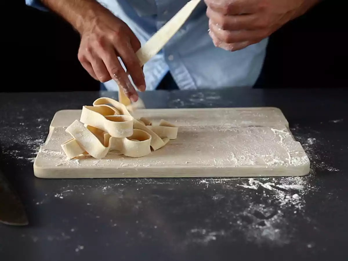 Zelfgemaakte eierappardelle: het recept stap voor stap uitgelegd - foto 2