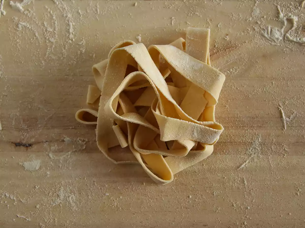 Zelfgemaakte eierappardelle: het recept stap voor stap uitgelegd - foto 6