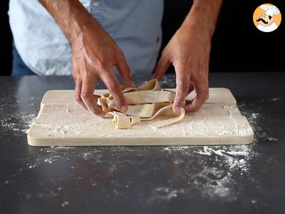 Zelfgemaakte eierappardelle: het recept stap voor stap uitgelegd - foto 3