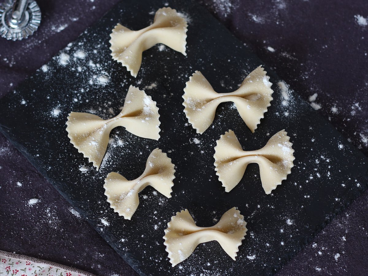 Zelfgemaakte farfalle - foto 3