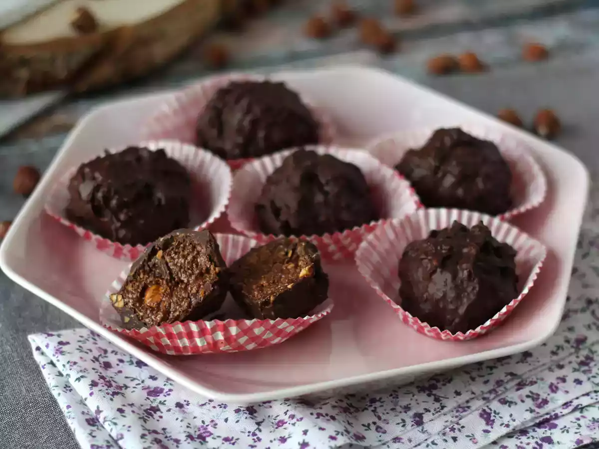 Zelfgemaakte Ferrero-rochers