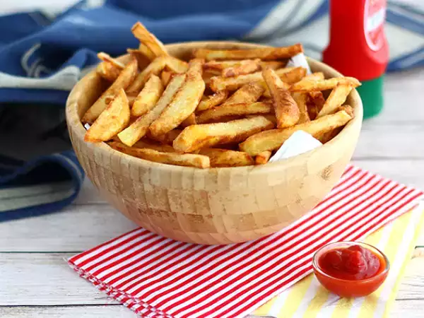 Recept Zelfgemaakte frietjes
