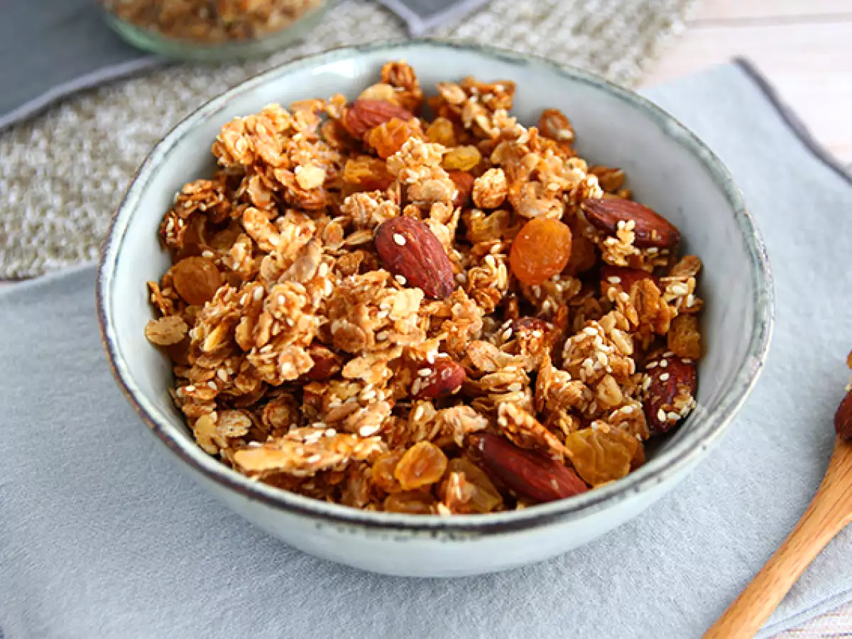 Zelfgemaakte granola (muesli) - foto 3
