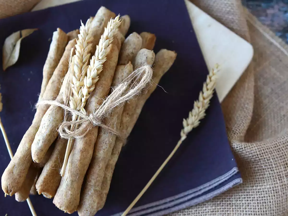Zelfgemaakte gressins met luchtfriteuse - foto 2