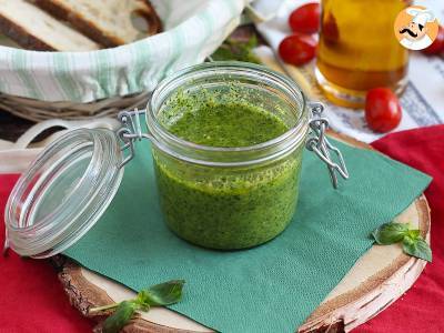 Zelfgemaakte groene pesto - pesto alla genovese - foto 2