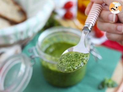 Zelfgemaakte groene pesto - pesto alla genovese - foto 3