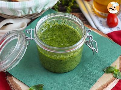 Zelfgemaakte groene pesto - pesto alla genovese - foto 5