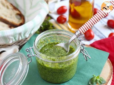 Zelfgemaakte groene pesto - pesto alla genovese - foto 6