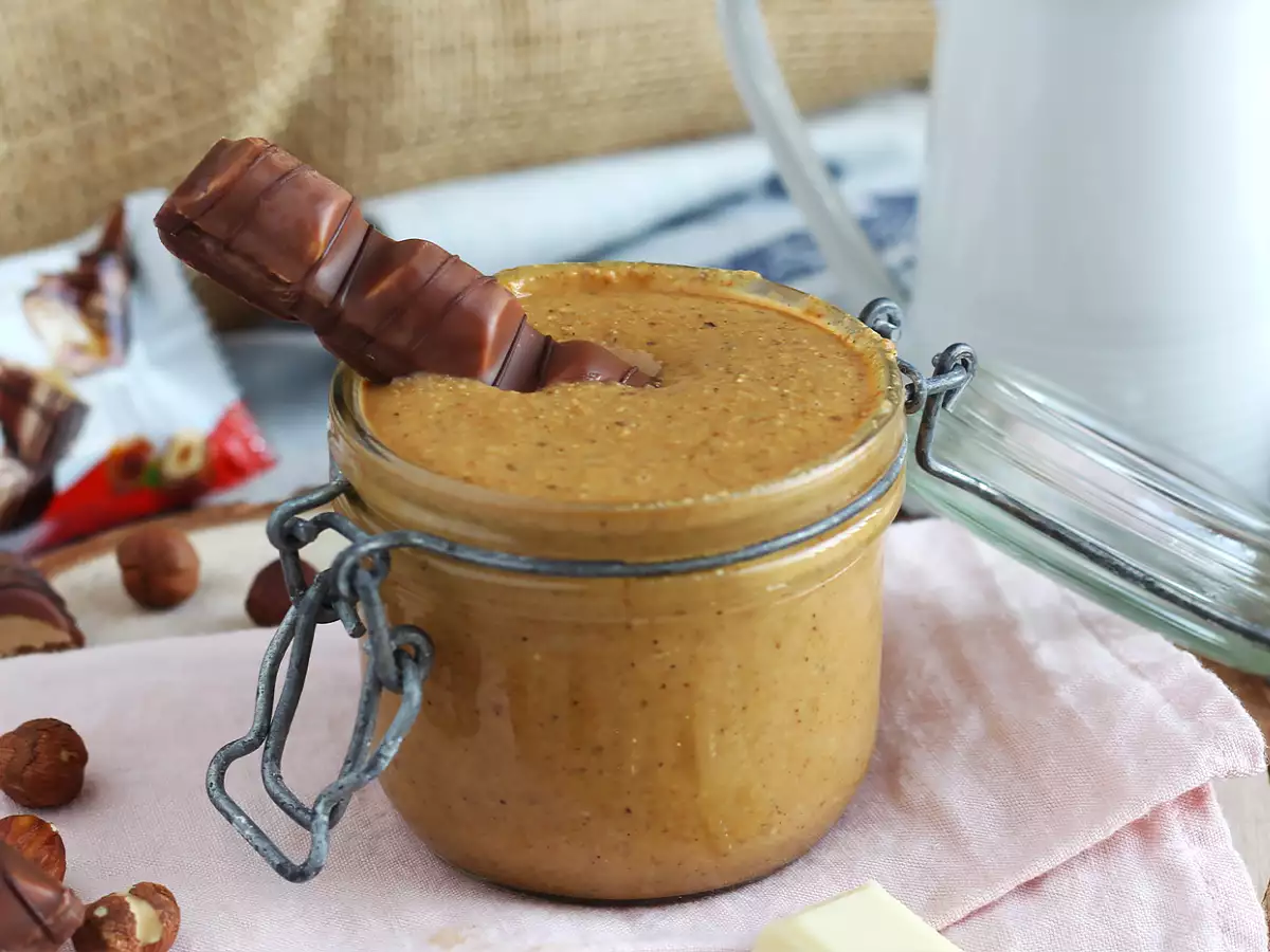 Zelfgemaakte Kinder Bueno-pasta – slechts 2 ingrediënten - foto 4