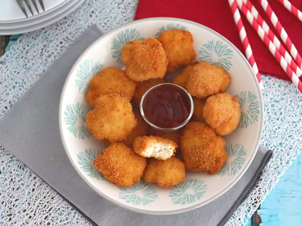 Zelfgemaakte kipnuggets - foto 2