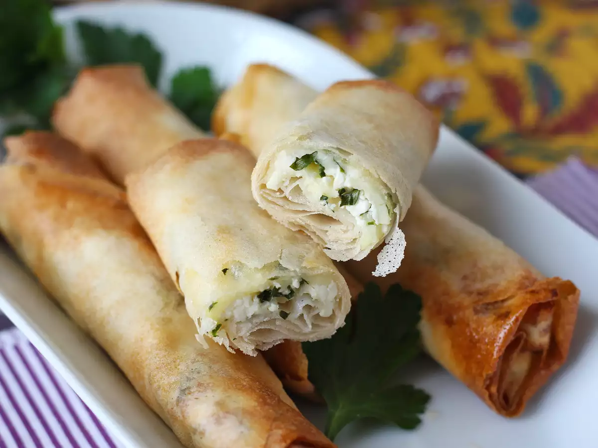 Zelfgemaakte Libanese rikakats uit de airfryer - foto 5