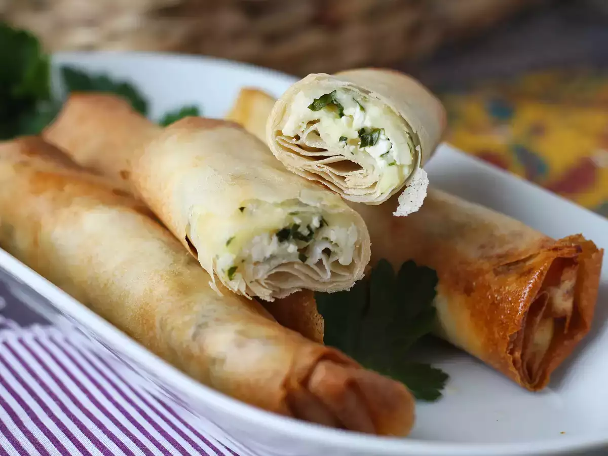 Zelfgemaakte Libanese rikakats uit de airfryer - foto 7