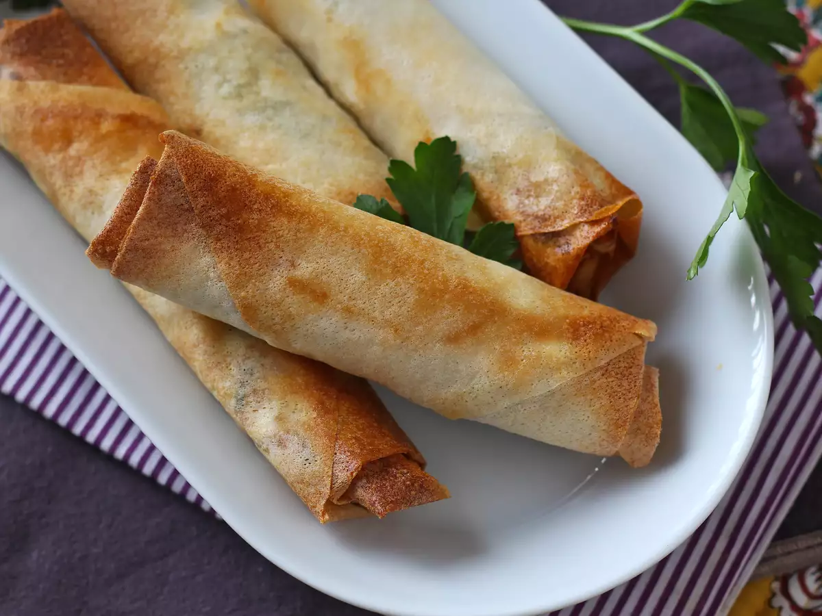 Zelfgemaakte Libanese rikakats uit de airfryer - foto 8