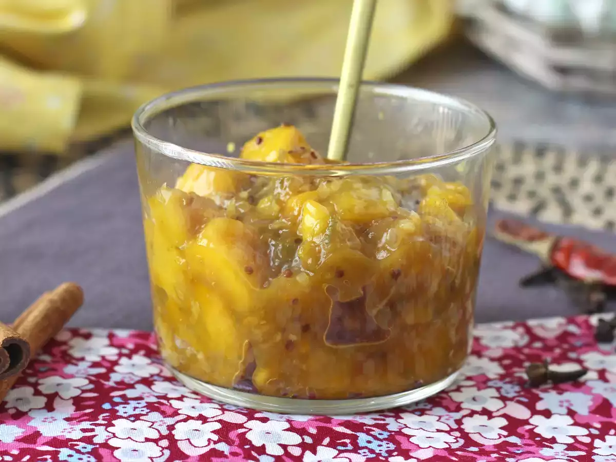 Zelfgemaakte mangochutney: de zoetzure Indiase specerij die overal bij past - foto 2