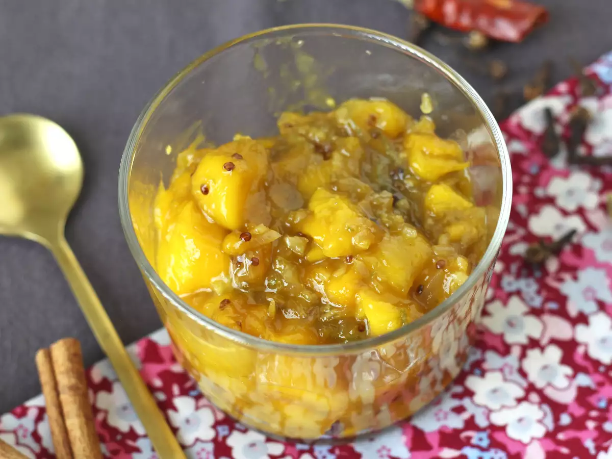 Zelfgemaakte mangochutney: de zoetzure Indiase specerij die overal bij past - foto 3