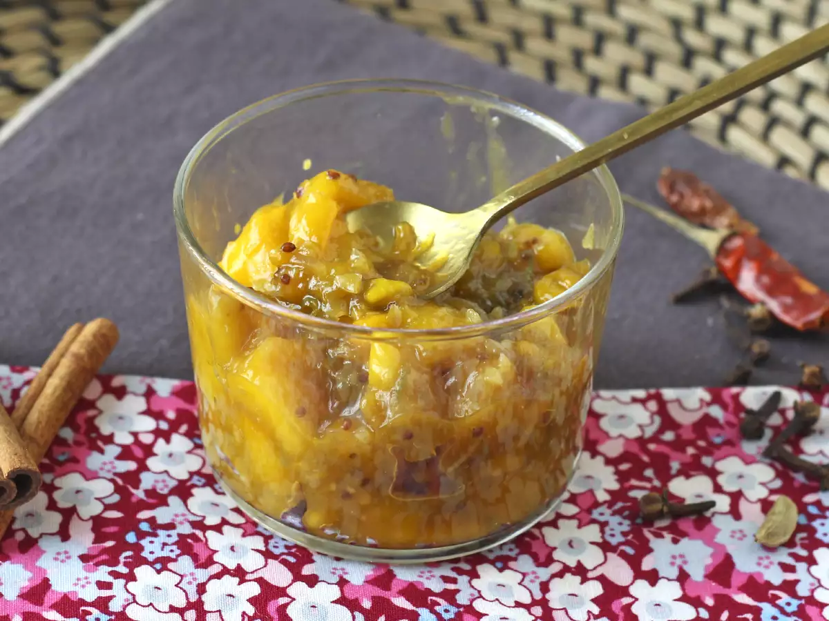 Zelfgemaakte mangochutney: de zoetzure Indiase specerij die overal bij past - foto 4