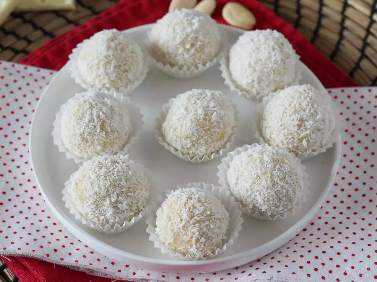 Zelfgemaakte Raffaello chocolade - foto 2