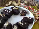 Zelfgemaakte Snickers: dadels, pinda's en chocolade - een gezonde snack zonder toegevoegde suiker, foto 3