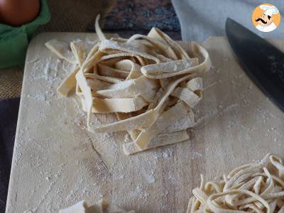 Zelfgemaakte tagliatelle, de procedure stap voor stap uitgelegd - foto 5