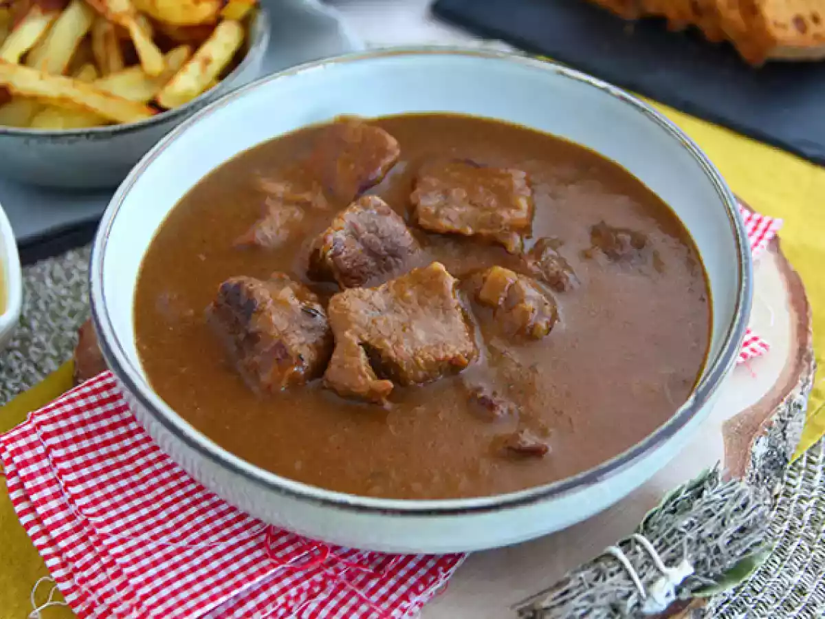 Zelfgemaakte Vlaamse Carbonnade