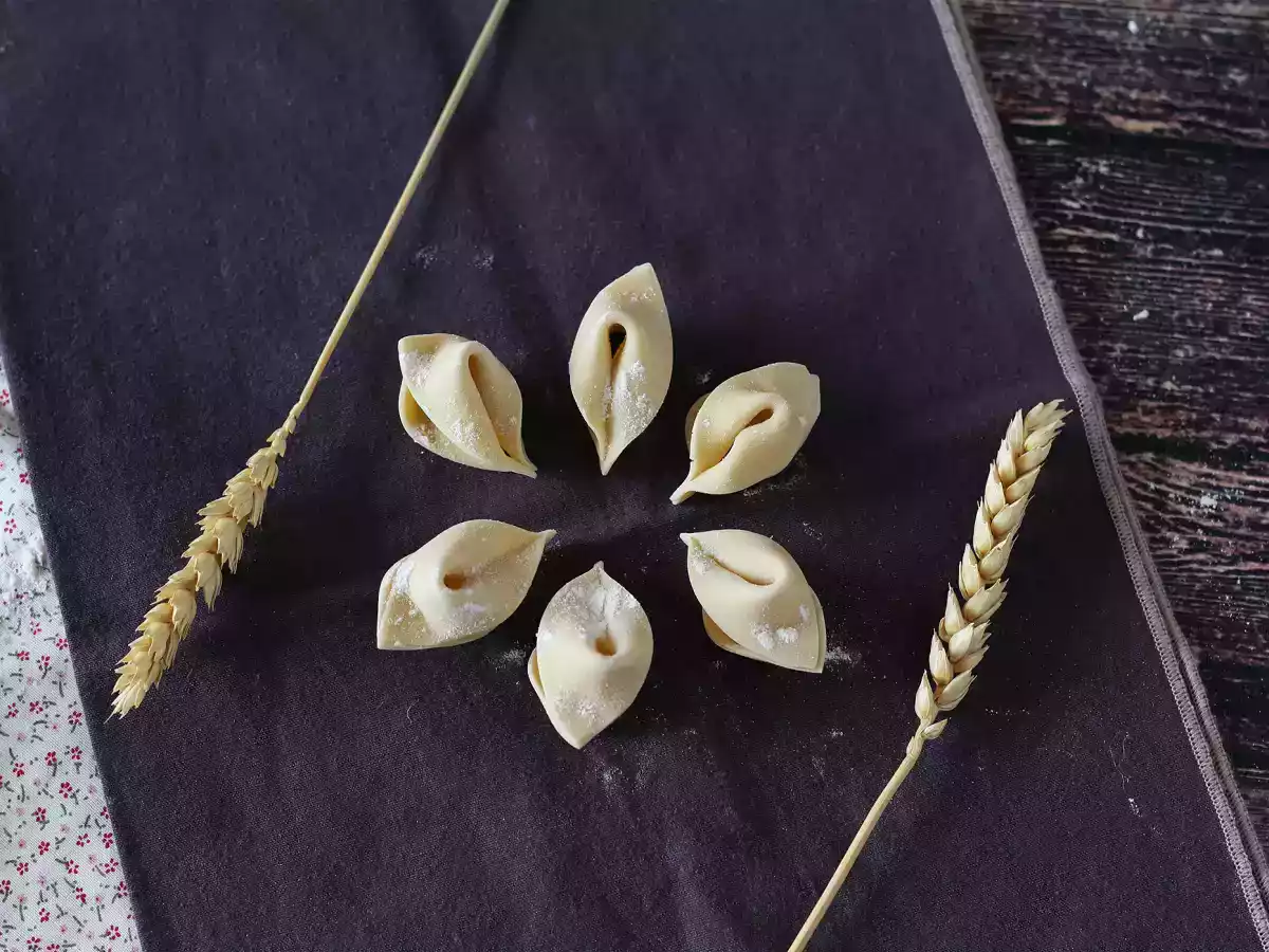 Zo maak je zelfgemaakte pasta: sorpresine, een mooie kleine pasta