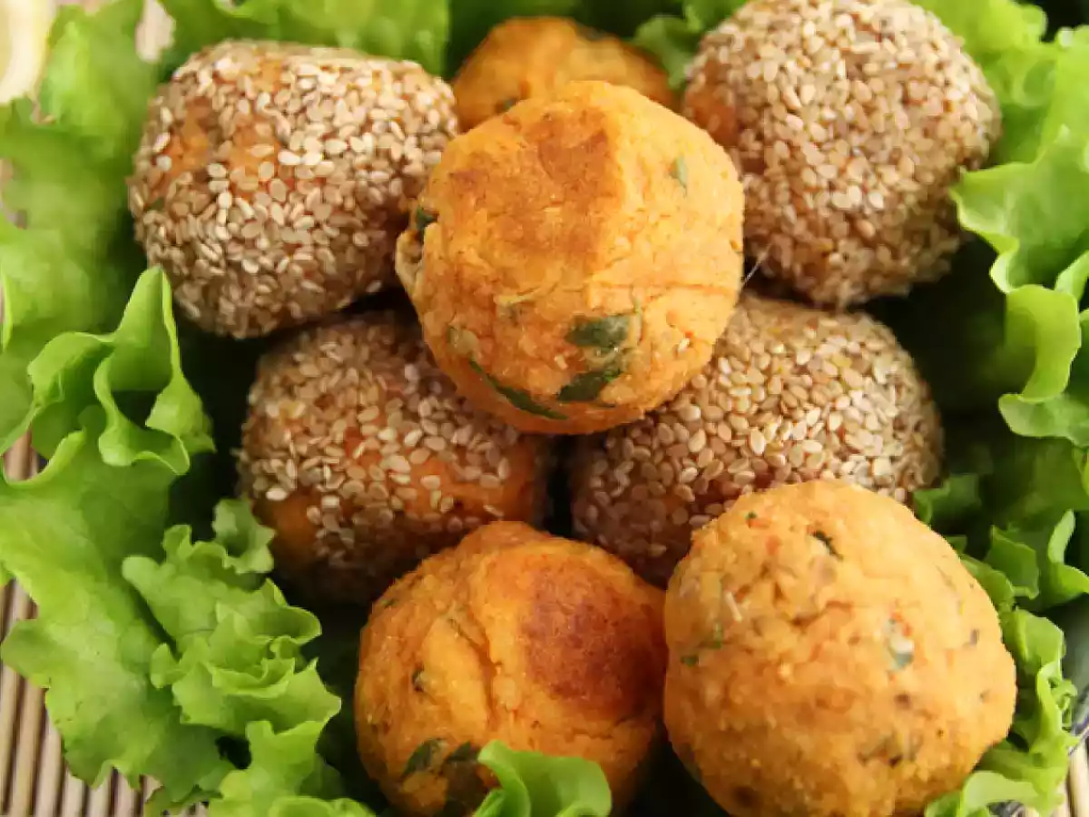 Zoete aardappel falafel - foto 2