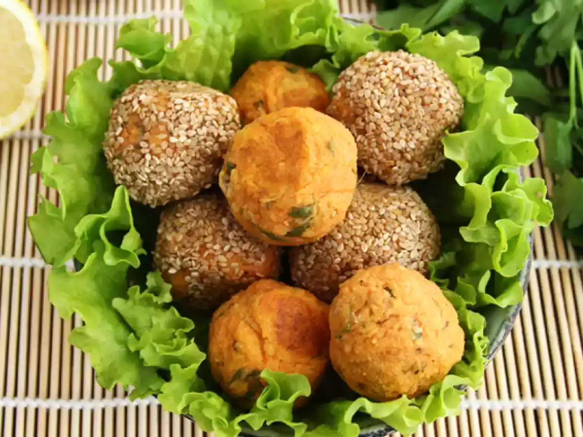 Zoete aardappel falafel - foto 3