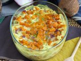 Zoete aardappelgratin met kokosmelk en kerrie, foto 1