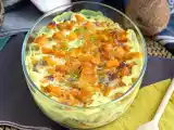 Zoete aardappelgratin met kokosmelk en kerrie, foto 1