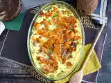 Zoete aardappelgratin met kokosmelk en kerrie, foto 3