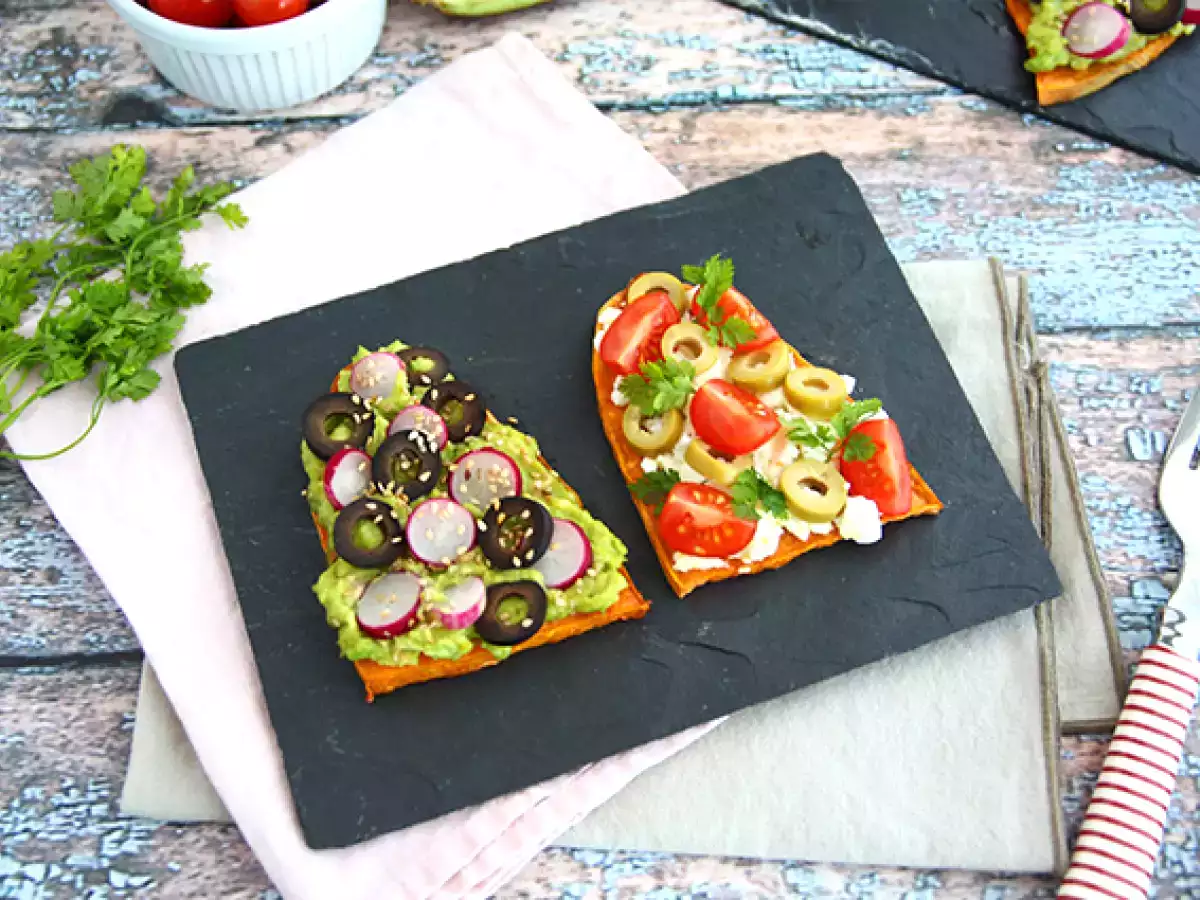 Zoete aardappeltoast - foto 4